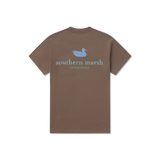 Southern Marsh SS Authentic Tee- Carajillo Brown