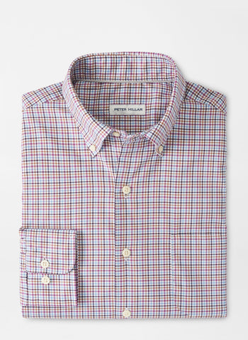 Southern Marsh Chateau Dress Shirt- Oatmeal & Stone Brown