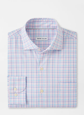 Southern Marsh Chateau Dress Shirt- Oatmeal & Stone Brown
