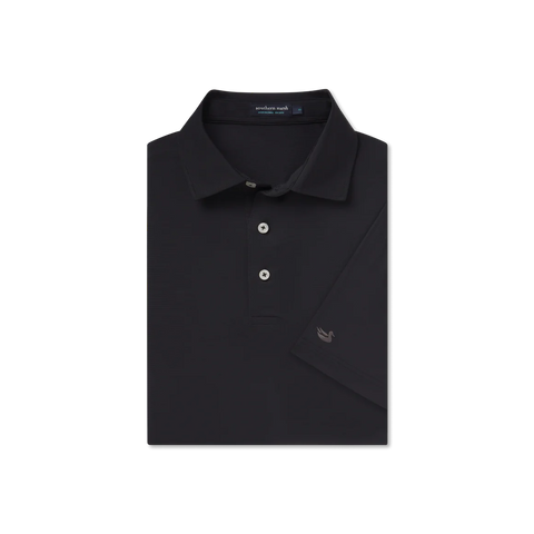 Southern Marsh Santa Clara Polo- Black