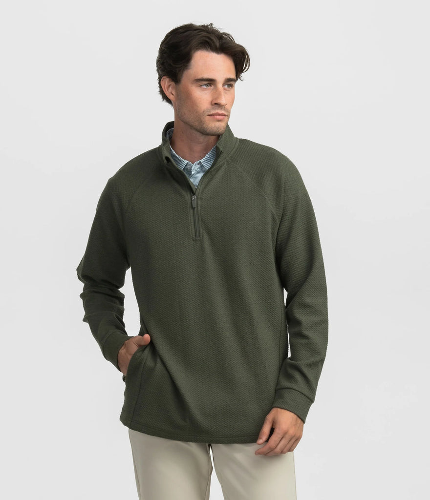 SSCO Dallas 1/4 zip - Upland Olive