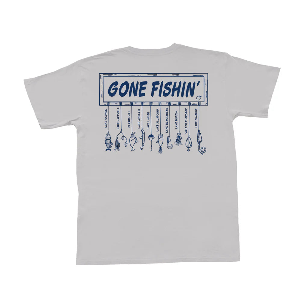 Peach State Pride SS Gone Fishin'- Oyster Peach State Pride SS Gone Fishin