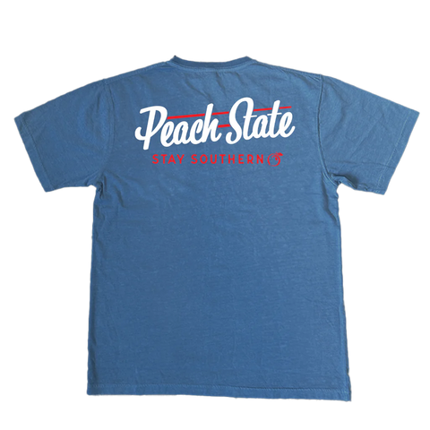 Peach State Pride SS Old School Peach State - Denim