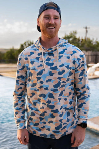 Burlebo Performance Hoodie- Rockport Camo