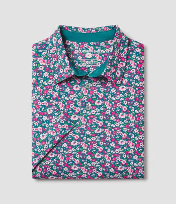 SSCO Floral Fusion Printed Polo SSCO Floral Fusion Printed Polo