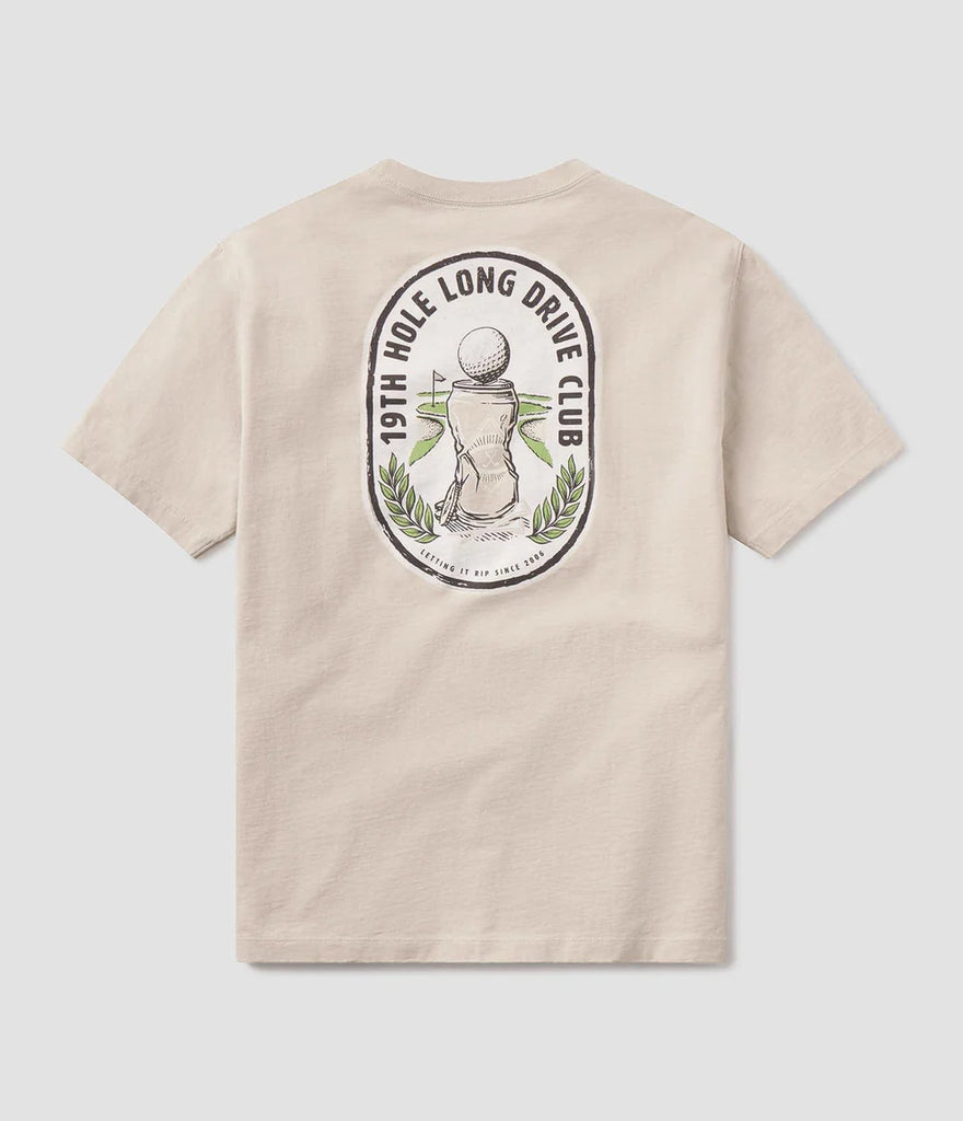 SSCO Long Drive Tee SS - Taupe SSCO Long Drive Tee SS - Taupe