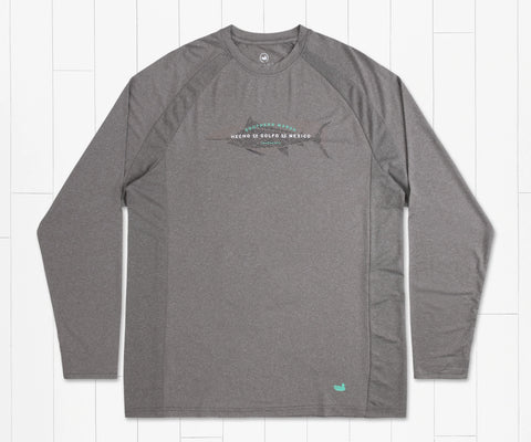 Southern Marsh LS FieldTec Riptide- Light Gray