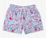 Southern Marsh Jubliee Lined Trunk- Teal&Pink