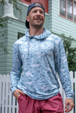 Burlebo Performance Hoodie- Seaside Camo