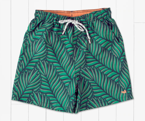 Southern Marsh YOUTH Swim- Navy&Green