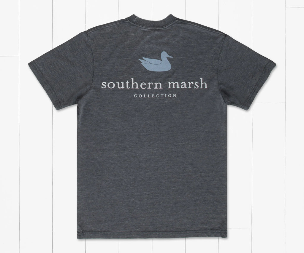 Southern Marsh YOUTH Authentic Tee- Midnight Gray