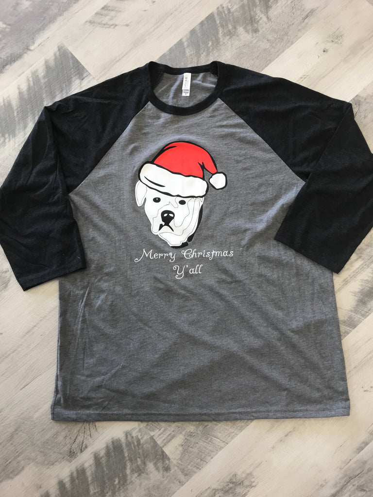 Riley’s Santa Hat Baseball Tee