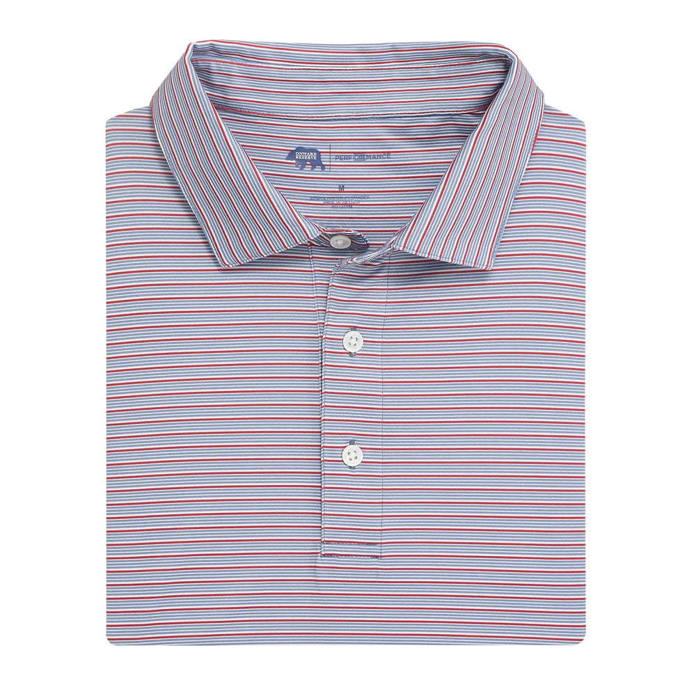Onward Reserve Bogey Polo- Country Blue