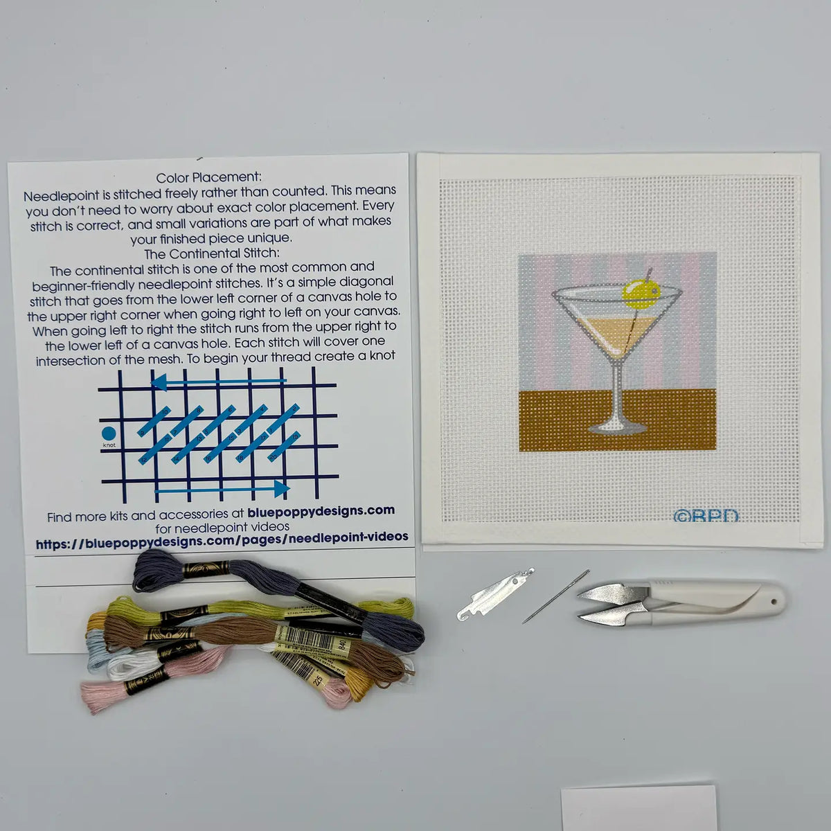 Needlepoint Kit Ticket