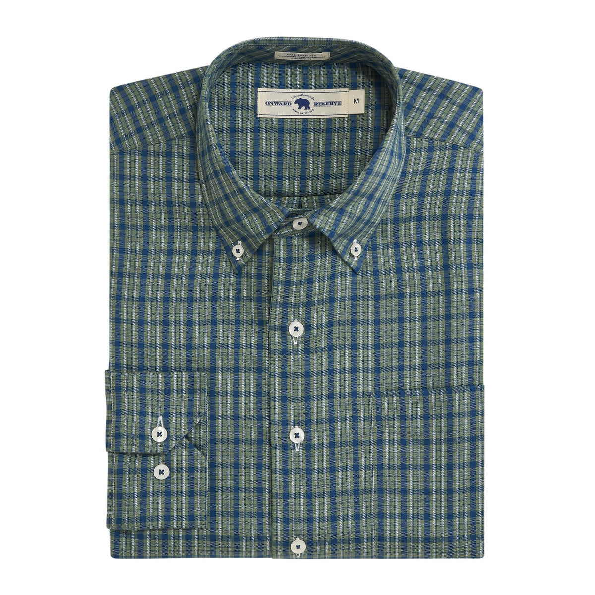 Lockwood Tailored Fit Brushed Performance Twill - Hedge