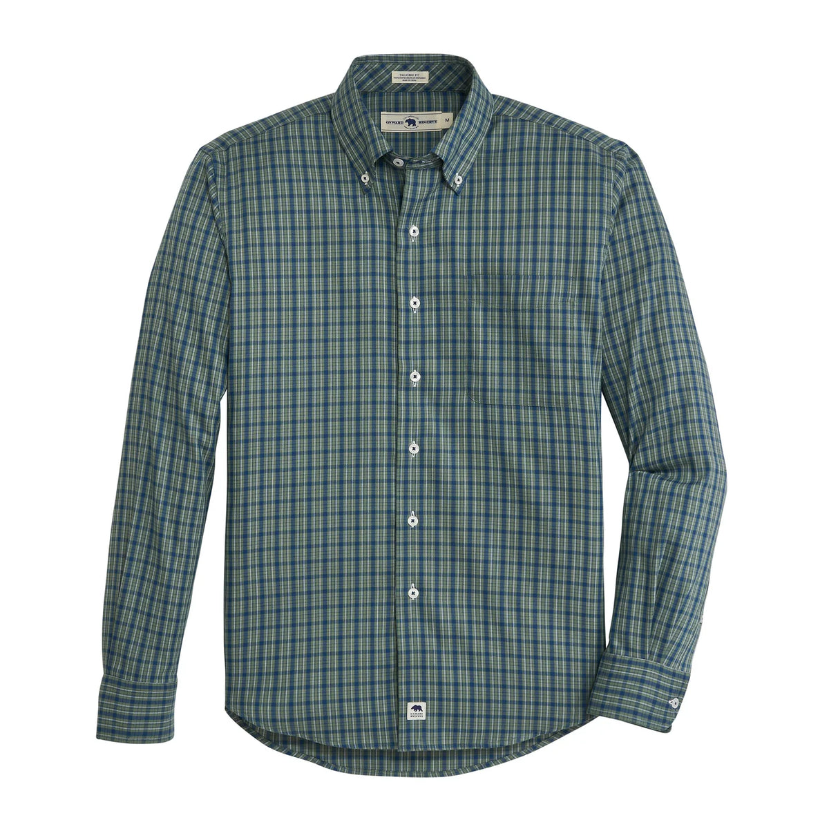 Lockwood Tailored Fit Brushed Performance Twill - Hedge