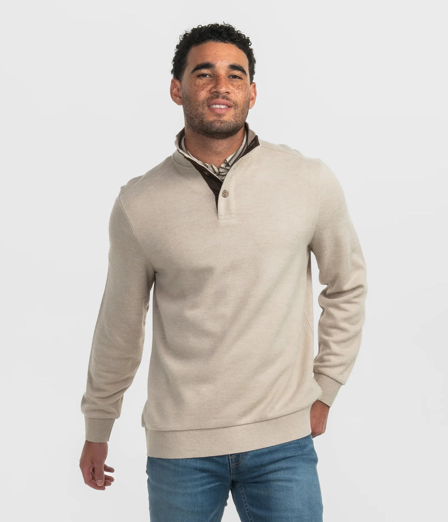 SSCO Sweater Elevated Fleece Pullover- Sesame