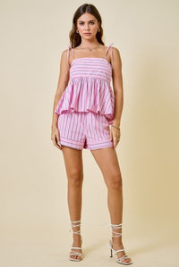 Wild summer-Pink Top