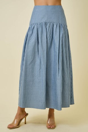 Coastal Stripe Skirt