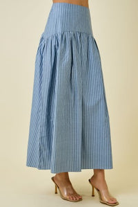 Coastal Stripe Skirt