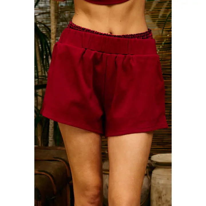 Gameday Lounge Short - Crimson