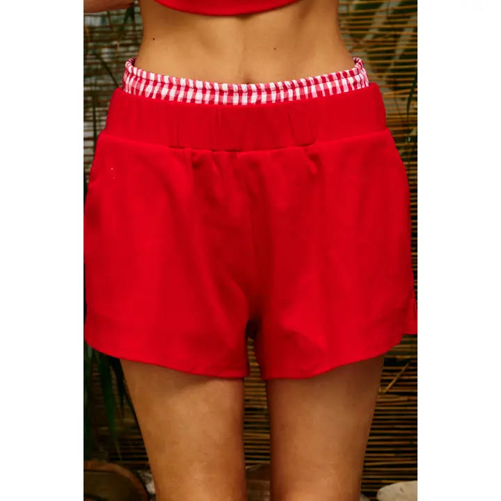 Gameday Lounge Short - Red