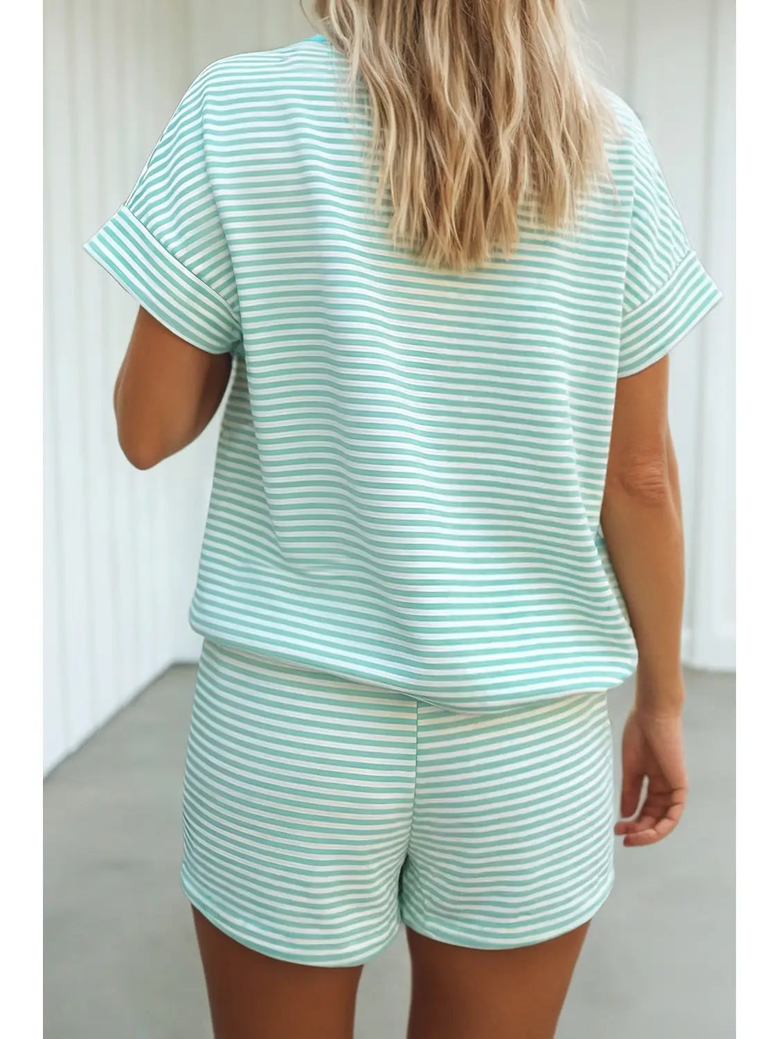 Rowan Stripe Set- Green