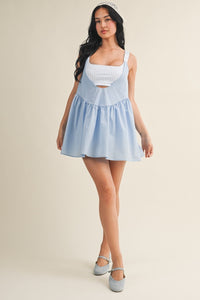 All Day Active Dress- Light Blue