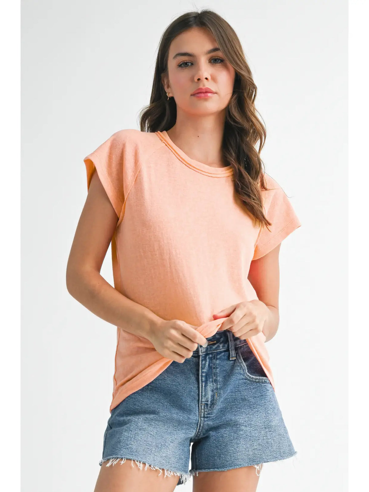 Ivy Tee- Cantaloupe