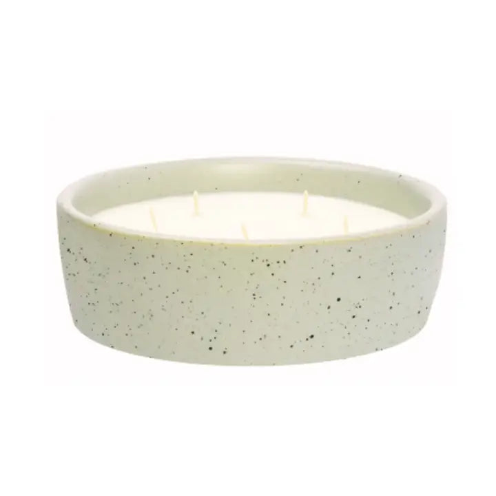 Lemongrass Citronella Ceramic 5 Wick 30oz Patio Candle