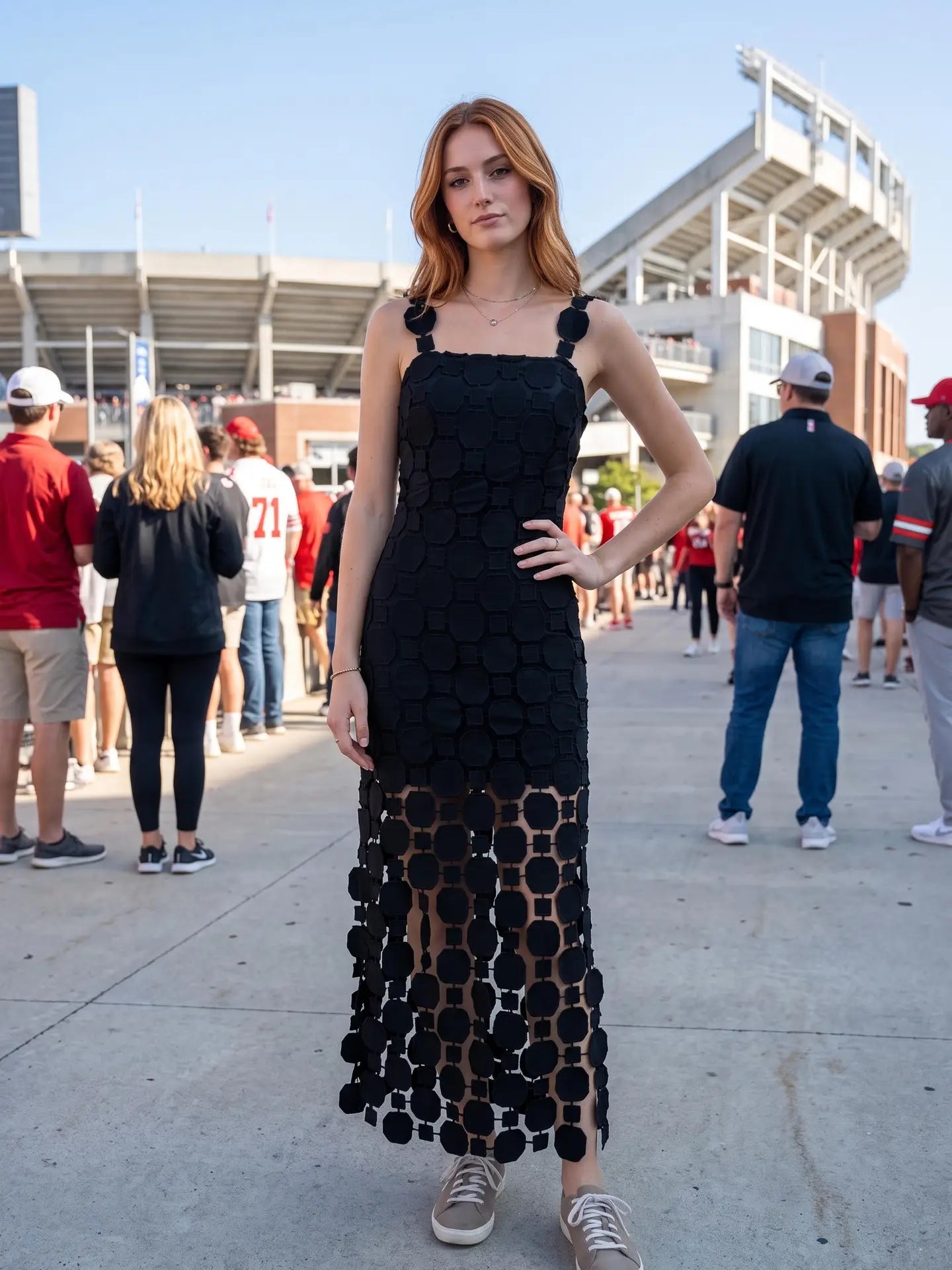 Salone Dot Dress