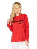 Stewart Simmons Dawgs Embroidered Sweatshirt