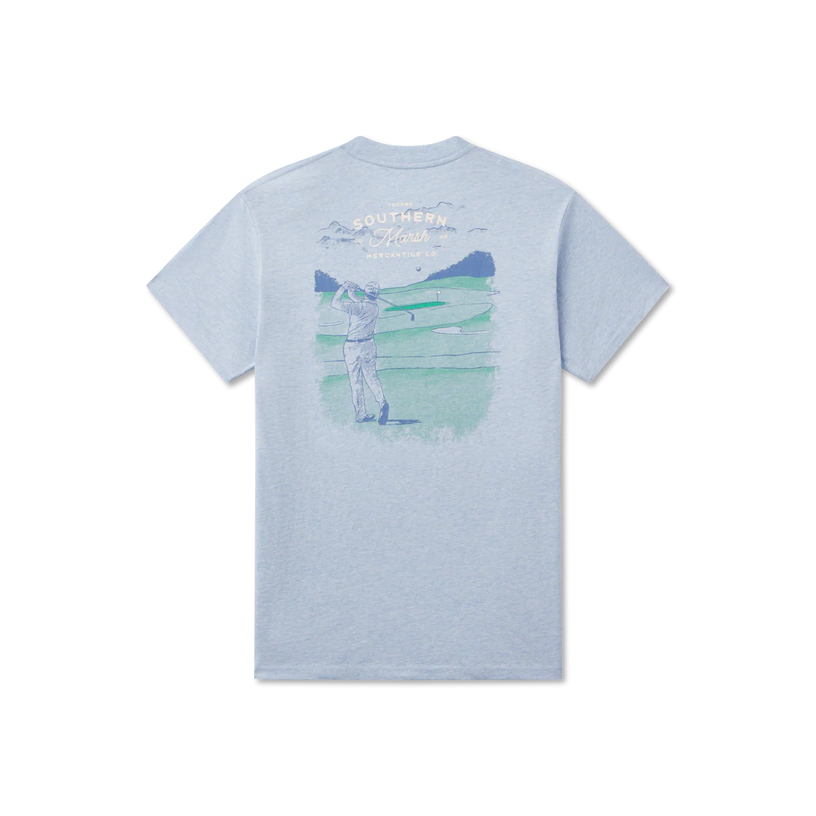 Pin High Tee-Sky Blue