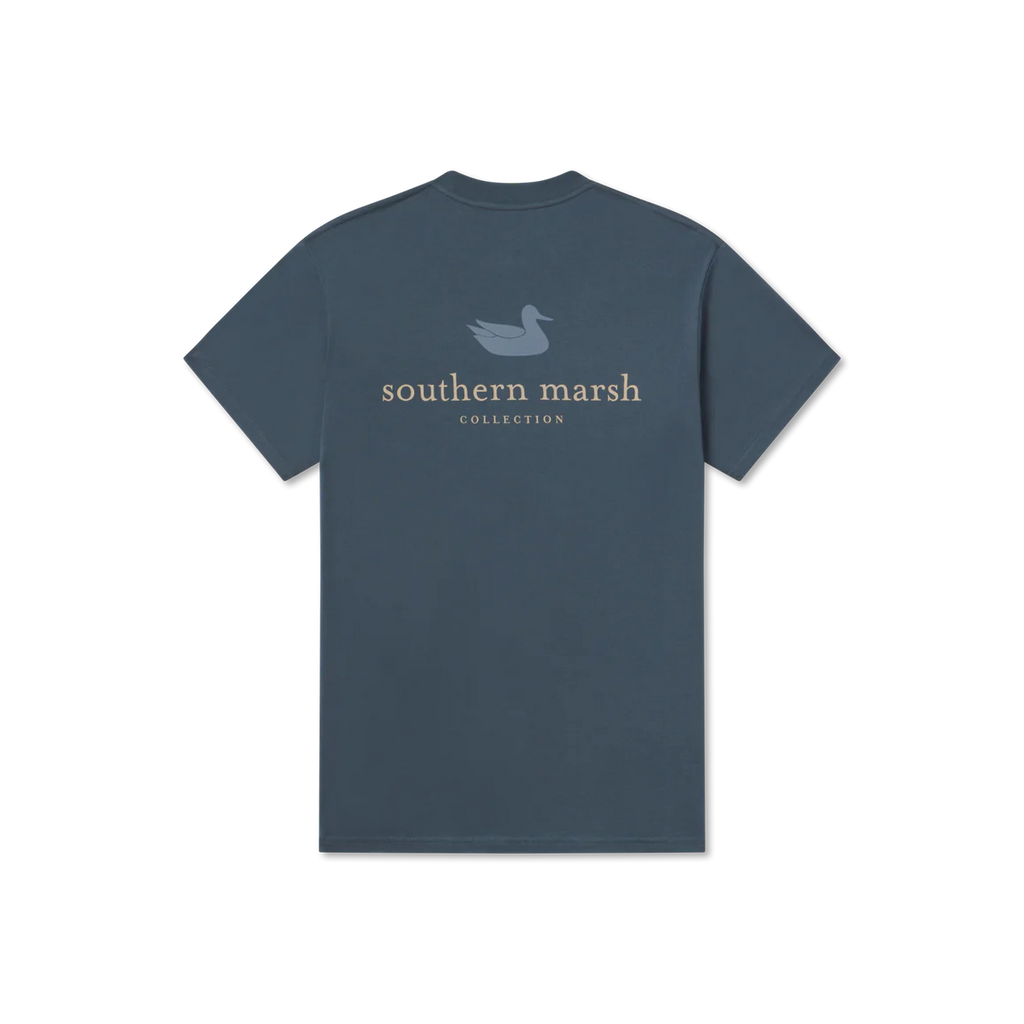 Southern Marsh SS Authentic Tee- Arlington Blue