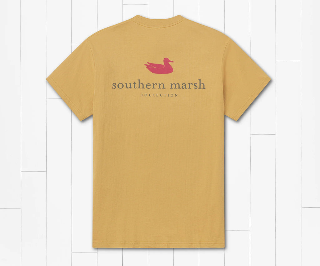 Southern Marsh Authentic Tee- Khaki