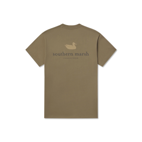 Southern Marsh SS Authentic Tee- Moss Green