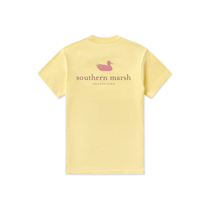 Southern Marsh SS Authentic Tee- Vidalia Yellow