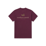 Southern Marsh SS Authentic Tee- Washed Pinot