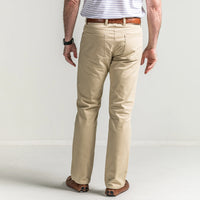Classic Five Pocket Pant - Tan