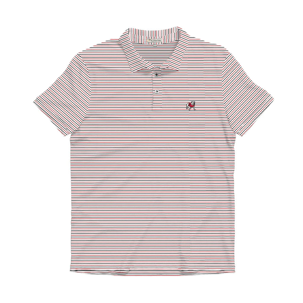 Peach State Pride UGA Standing Dawg Beech Polo