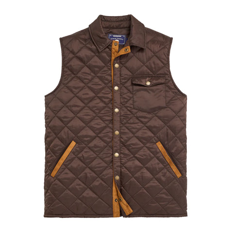 Onward Reserve Braswell Vest- Dark Brown