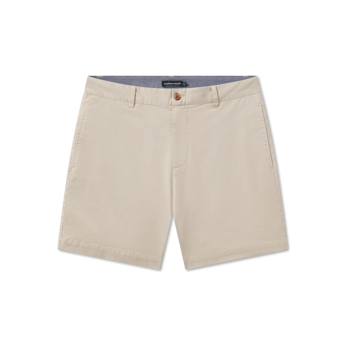 Southern Marsh Regatta Stretch Short- Pebble