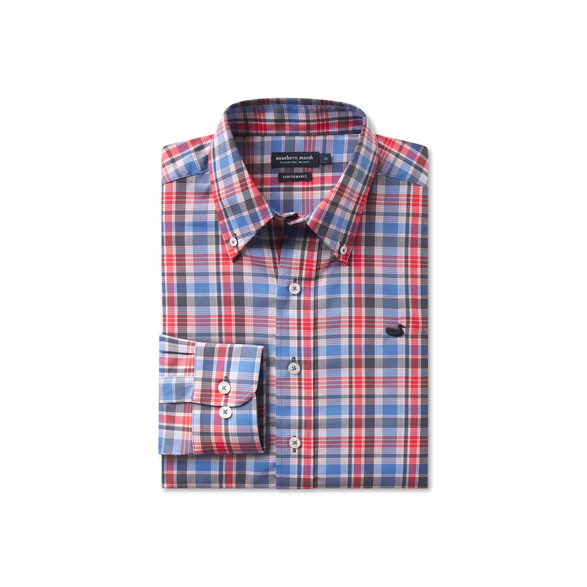 Franklin Plaid Performance Dress Shirt