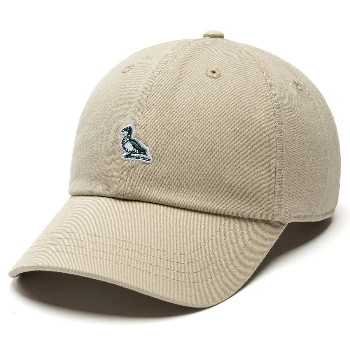 Embroidered Mallard Cotton Twill Hat