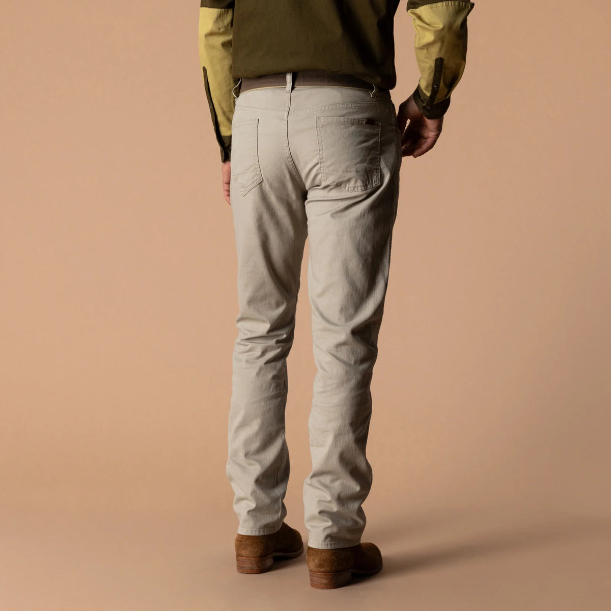 Classic Fit Pinpoint Canvas Five-Pocket