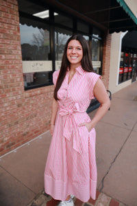 Ellis Stripe Dress