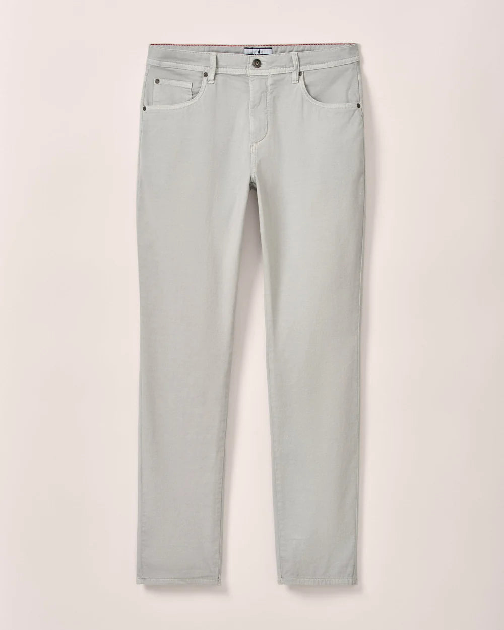 Carmel Sateen 5-Pocket Pant- Chrome