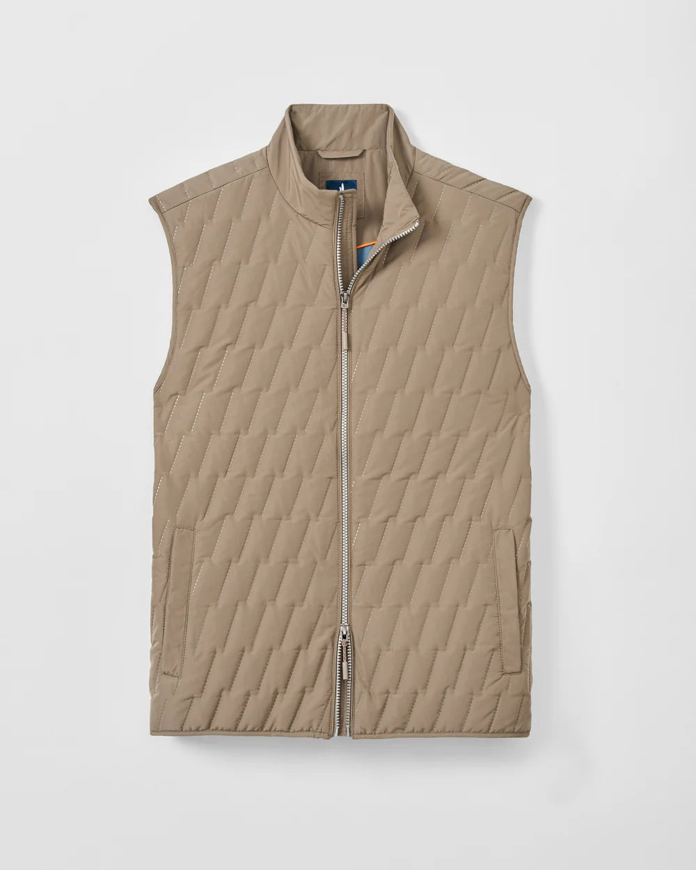 Belfry Quilted Puffer Vest- Khaki