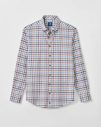 Performance Flannel Button Down Shirt - Cedar Check