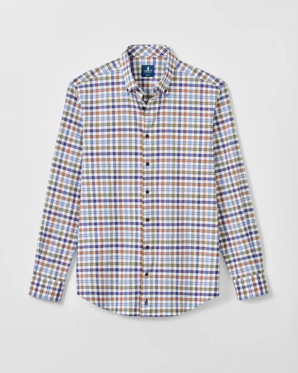 Performance Flannel Button Down Shirt - Cedar Check